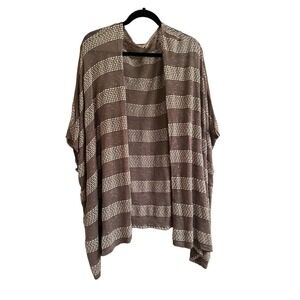 Ecote Lightweight Sweater Knit Kimono Size Large Pre-Owned